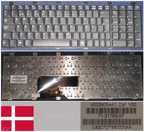 Clavier qwerty danois packard - danois,