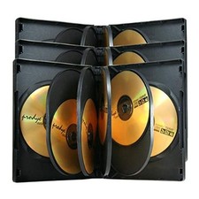 Boîtier rangement 12 CD / DVD