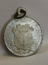 MEDAILLE RELIGIEUSE SAINTE JEANNE D'ARC PPN 1920 / PENDENTIF / 21 mm 1.08 Gramme