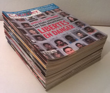 COURRIER INTERNATIONAL - Année 2002 presque complète (44 N° + suppl.) - Etat Col