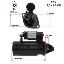 Démarreur pour Divers Chine