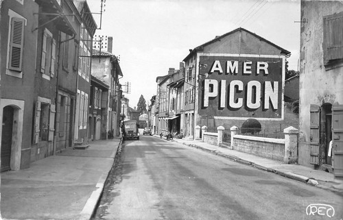 Cpa chabalais rue souchet - cpa,