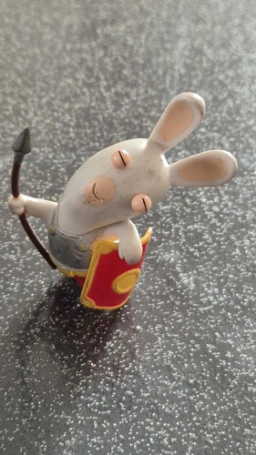 Figurine lapin crétin - figurine,