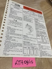 Fiche technique automobile