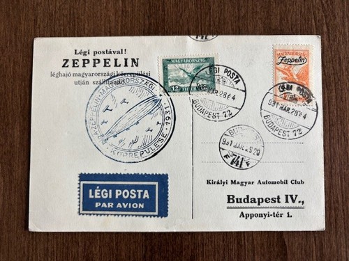 1931 hungary graf zeppelin - 1931,