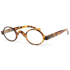Lunettes lecture rondes marron
