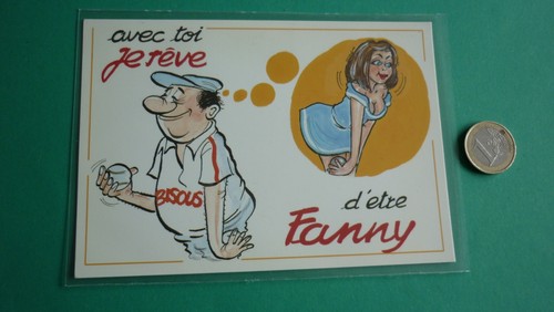 Cpsm humour petanque fanny - humour, *