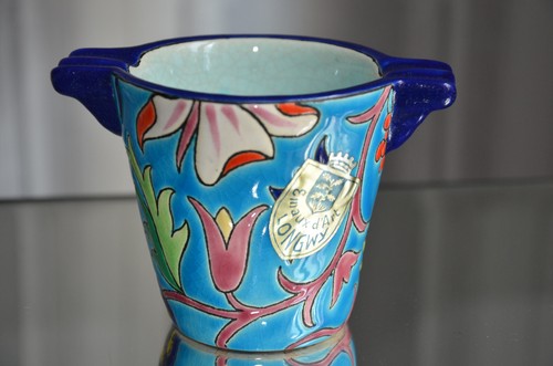 Cendrier faience emaux - en,