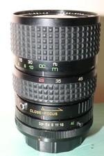 Zoom Osawa 28-80 mm Macro Canon FD