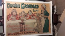 AFFICHE  ANCIENNNE  CHOCOLAT