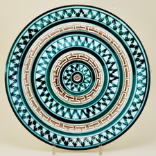 PICAULT Robert Vallauris 1 grande assiette plate  (objet 13)