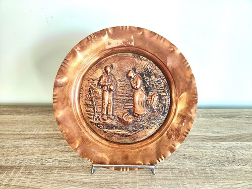 Ancienne assiette décorative - ancienne,