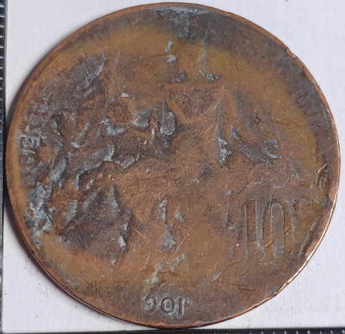 Centimes dupuis 1901 france - 10,