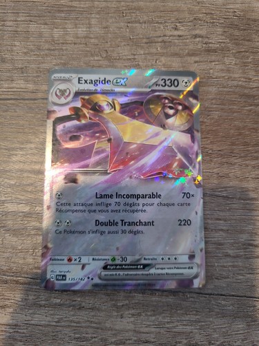 Carte pokémon exagide - carte,