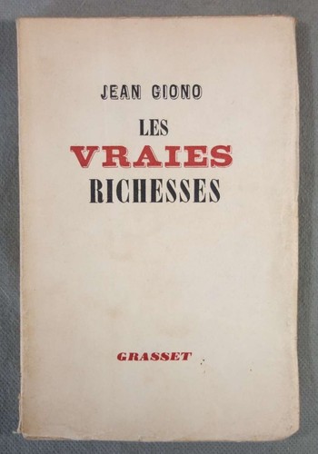 Les vraies richesses jean - les,