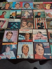 Lot 24 disques vinyles 45 trs claude francois