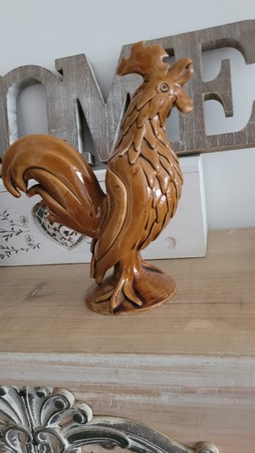 Coq décoration poterie - , en