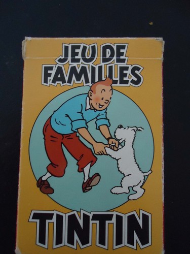 Ancien jeu familles tintin - ,