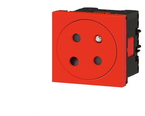 Prise surface 16a rouge - prise,