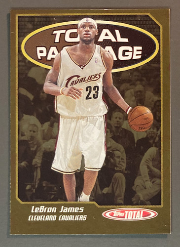 Lebron james 2004 topps - james, 2004-05