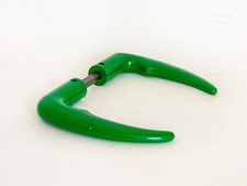 Poignées de porte plastique vert années 80 style Memphis Milano design vintage années 80