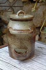 Pot à cornichons, olives ou autres, céramique