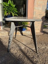 Guéridon Table Dlg Jean Prouvé pieds aile d'avion Le Corbusier Perriand design