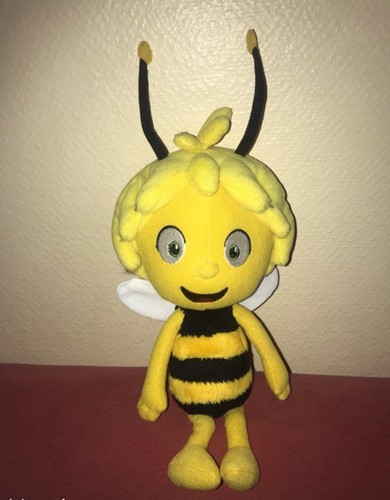 Peluche maya abeille - maya, l’abeille