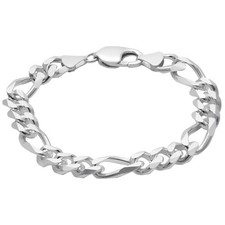 Silverly Argent Chunky Figaro