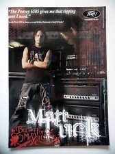 PUBLICITE-ADVERTISING :  Ampli PEAVEY 6505 2007Matt Tuck,Bullet For My Valentine
