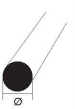 Krick PLASTRUCT MR-40 Tige Ronde Ø 1x250mm (10) / 190855