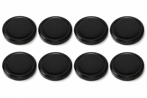 ø82 noir bocal - mm, couvercle