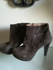 Bottines tout cuir comme Neuve coloris taupe Wonder shoes 36