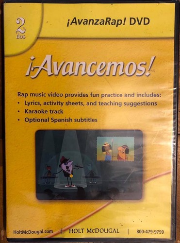 Avancemos avanzarap dvd - avanzarap!,