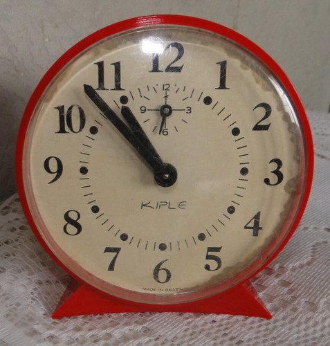 Réveil ancien kiple - réveil, rond