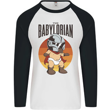T-Shirt De Baseball Longues Manches Parodique Amusant Pour Bébé Enfant