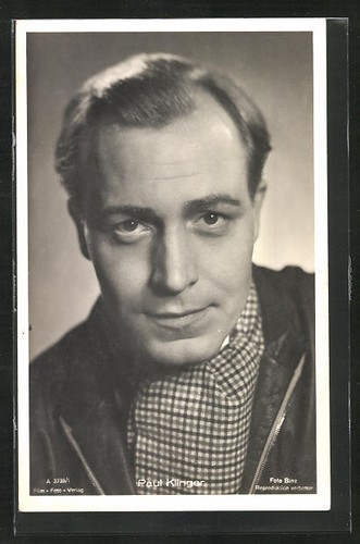 Carte postale acteur - , paul