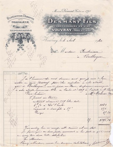 Vouvray commissionnaire - vouvray,