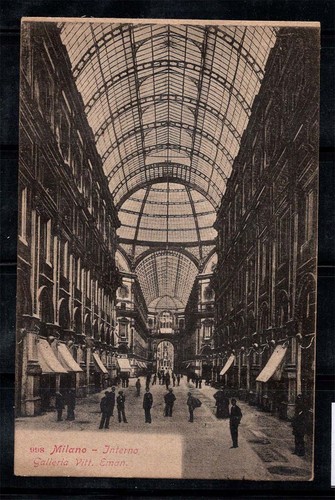 Milan 1900 carte - carte, postale