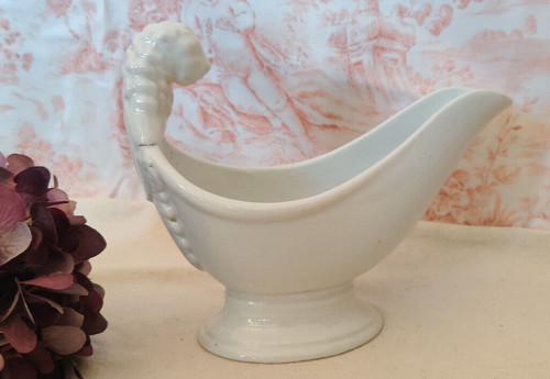 Saucière blanche porcelaine