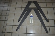 4 gros pieds fuseaux en métal (A restyliser : Table industrielle, loft Atelier