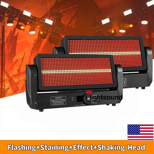 2xrgb led moving - head, wash