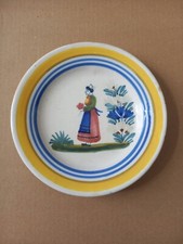 Coupelle Petite Assiette céramique Henriot Quimper Vintage Collection Hb 