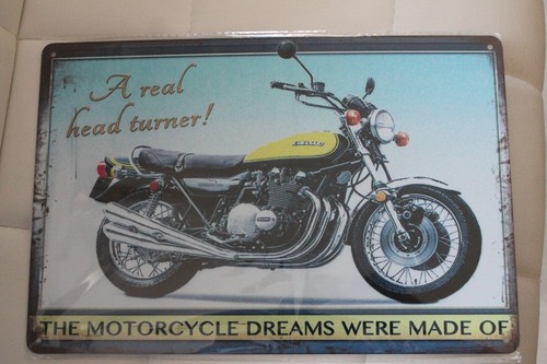 Plaque publicitaire moto - publicitaire,