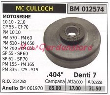 Pignon Mc Culloch Moteur Scie