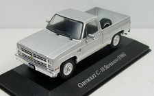 SALVAT, CHEVROLET C-10 Silverado 1986 Argent, échelle 1/43, MAGARGAQV16