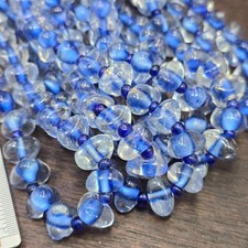 Collier ancien perles en verre