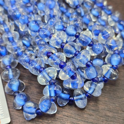 Collier ancien perles verre - perles,