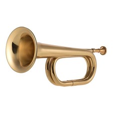 Bugle en laiton si plat