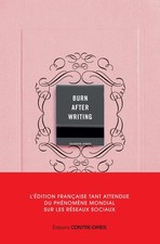 Burn after writing - L'édition française officielle Édition française